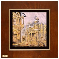 تابلو نقاشی ورقه طلا