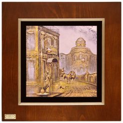 تابلو ورقه طلا