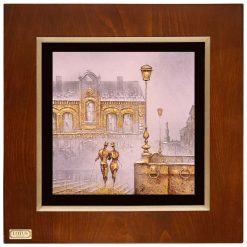 تابلو نقاشی ورق طلایی