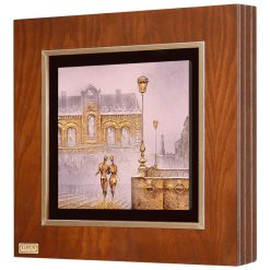 تابلو نقاشی ورق طلایی