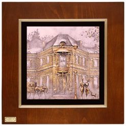 تابلو نقاشی ورقه طلایی