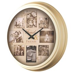 ساعت دیواری فلزی مدل 1700B لوتوس