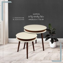 میز عسلی دو تکه مدل ANGELICA