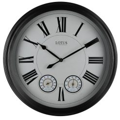 ساعت دیواری فلزی مدل BAKERSFIELD