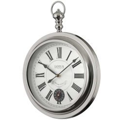 ساعت دیواری فلزی JOLIET SILVER