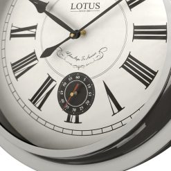 ساعت دیواری فلزی JOLIET SILVER