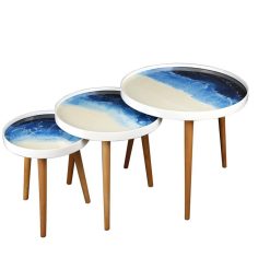 میز عسلی دو تیکه مدل OCEAN-FERNANDA لوتوس