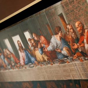 تابلوی شام آخر حضرت مسیح داوینچی