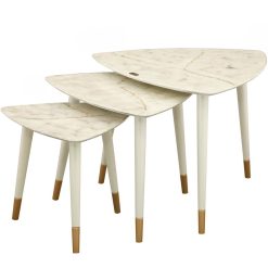 میز عسلی سه تیکه CLAUDIA