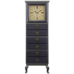 دراور با ساعت چوبی