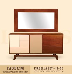 آینه کنسول ISABELLA