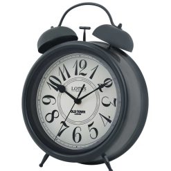 ساعت فلزی رومیزی COOL GRAY