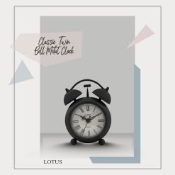 ساعت فلزی رومیزی SEATTLE