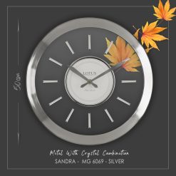 ساعت دیواری فلزی SANDRA