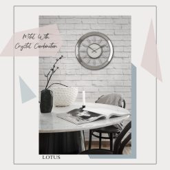 ساعت دیواری فلزی SANDRA