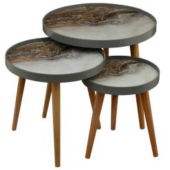 میز عسلی سه تکه LUCCA