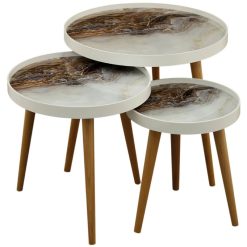 میزعسلی سه تکه LUCCA