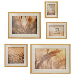 تابلو مدرن 5 تکه گندم لند