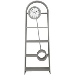 ویترین ساعت چوبی لوتوس