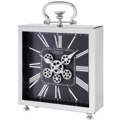 ساعت رومیزی فلزی چرخ دنده ای MONTEBELLO