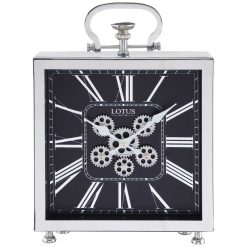 ساعت رومیزی فلزی چرخ دنده ای MONTEBELLO