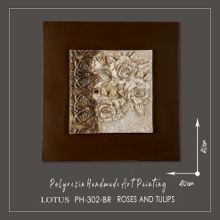 تابلو پلی رزین دست ساز ROSE