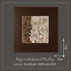 تابلو پلی رزین دست ساز ROSES