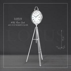 ساعت سه پایه تلسکوپی مدل ROBERTO