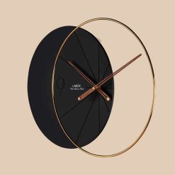 ساعت دیواری لاکوی کد WMC-15011 رنگ مشکی