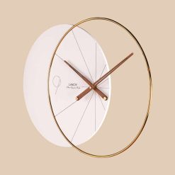 ساعت دیواری لاکوی کد WMC-15011 رنگ سفید