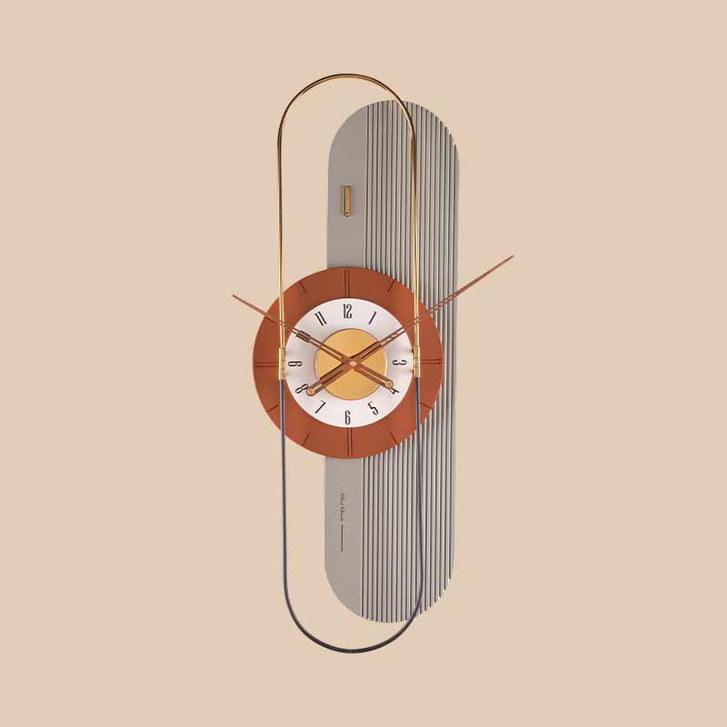 ساعت دیواری لاکوی کد WMC-1505 رنگ طوسی