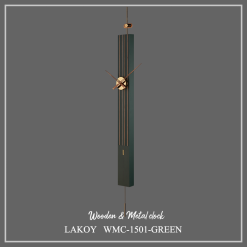 ساعت دیواری لاکوی کد WMC-1501 سبز