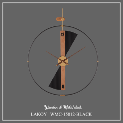 ساعت دیواری لاکوی کد WMC-15012 مشکی
