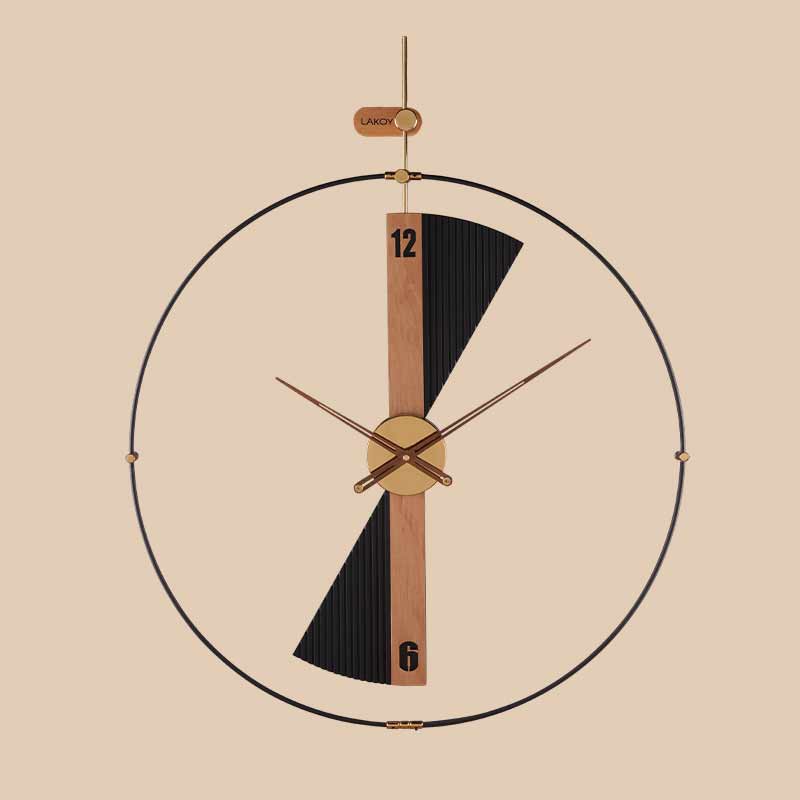 ساعت دیواری لاکوی کد WMC-15012 رنگ مشکی
