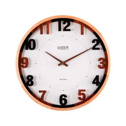 ساعت دیواری لوتوس WD-1228 رنگ WAL/WH